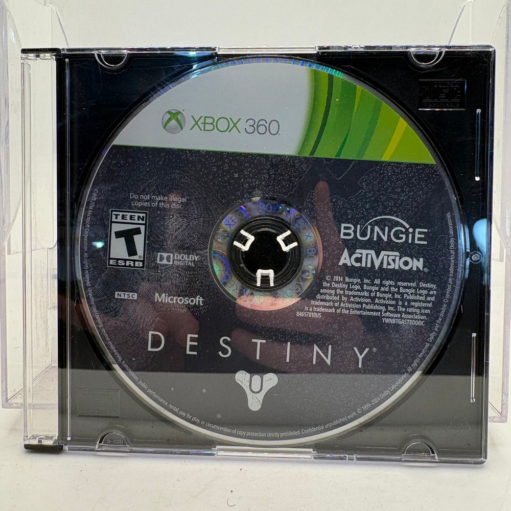 Destiny Xbox 360 Bungie Activision Microsoft Video Game Disc Only NTSC